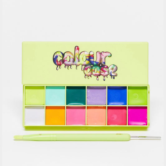 MADE BY MITCHELL COLOUR CASE COSMETIC PAINT PALETTE - THE ELECTRICS