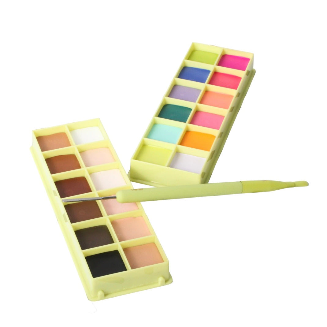 MADE BY MITCHELL COLOUR CASE COSMETIC PAINT PALETTE - THE ELECTRICS