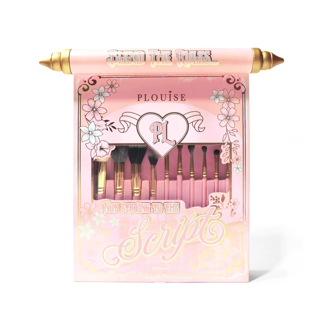 P.LOUISE NOT STICKING TO THE SCRIPT MAKEUP 20-PIECE BRUSH SET