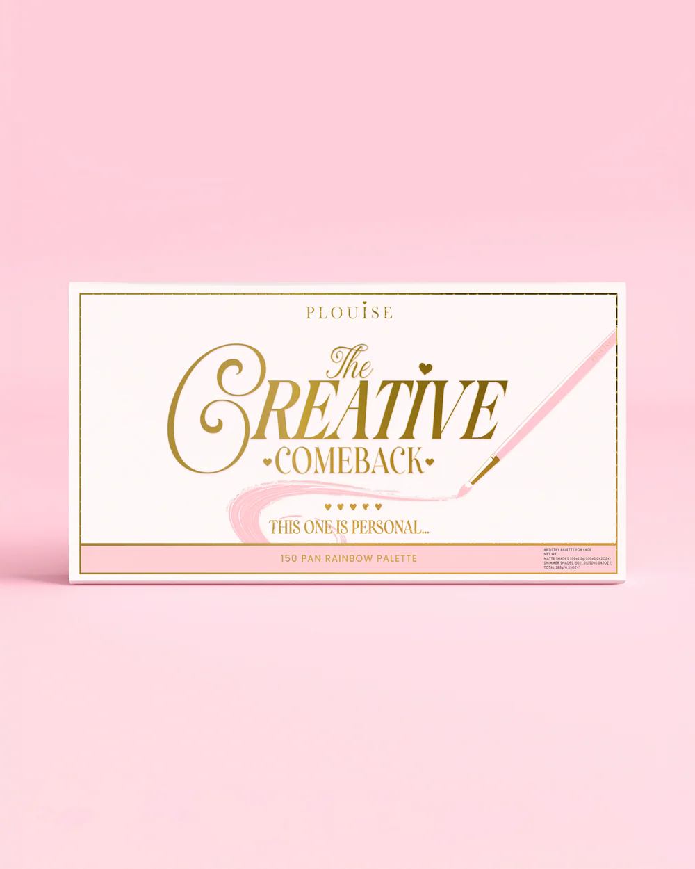 P.LOUISE CREATIVE COMEBACK XXXL EYESHADOW PALETTE